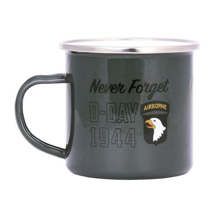 Emaille beker leger groen - D-Day 1944/airborne NIEUW, Huis en Inrichting, Keuken | Servies, Nieuw, Ophalen of Verzenden