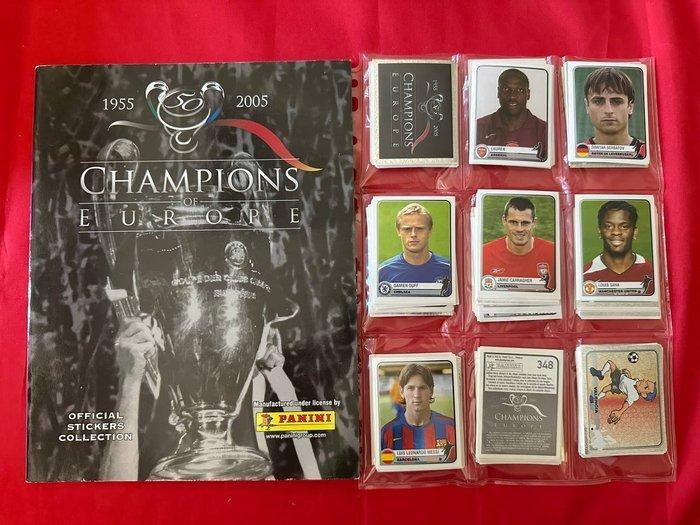 Panini Champions of Europe 1955-2005 - Messi/Ronaldo - Empty, Verzamelen, Stickers
