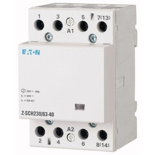 Eaton Installatierelais / Magneetschakelaar 63A 4x, Doe-het-zelf en Verbouw, Elektra en Kabels, Nieuw, Ophalen of Verzenden