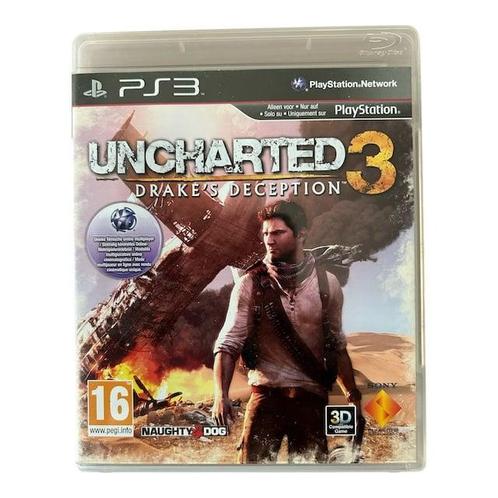 Uncharted 3 Drakes Decepion (PS3) (TWEEDEHANDS), Spelcomputers en Games, Games | Sony PlayStation 3, Verzenden