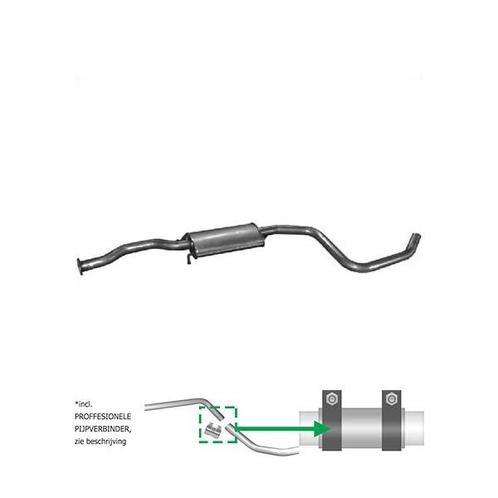 Middendemper Ford Escort 1.8, Auto-onderdelen, Uitlaatsystemen, Verzenden