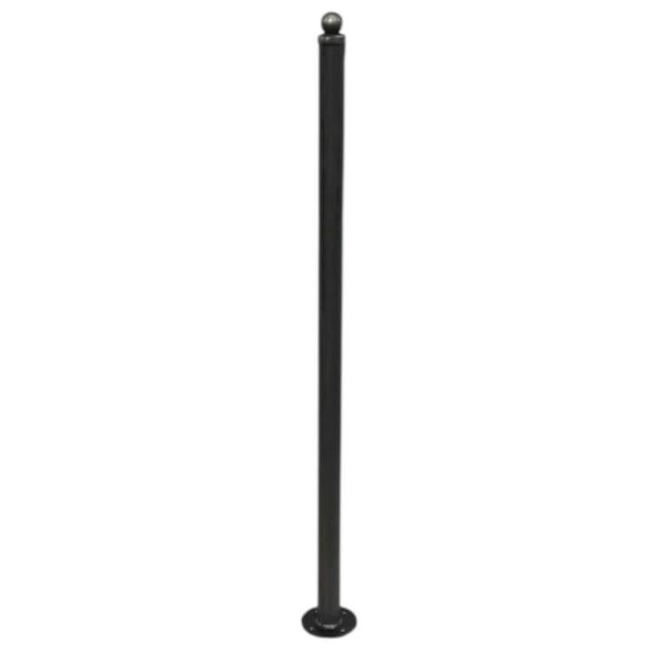 Prachtig smeedijzeren hekpaal-tussenpaal-319-84, Tuin en Terras, Tuinhekken en Hekwerk, Ophalen of Verzenden
