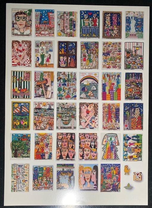 James Rizzi (1950-2011) - Original ACME Trading Cards, Antiek en Kunst, Antiek | Overige Antiek