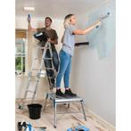 Silverline Inklapbaar krukje - aluminium - antislip - 150..., Caravans en Kamperen, Ophalen of Verzenden, Nieuw