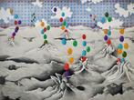 Russell T. Gordon (1936-2013) - Balloons in the Mountains