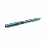 M8x50mm verzinkte stokschroef, stokbout, stokeind met, Ophalen of Verzenden, Nieuw, Metaal