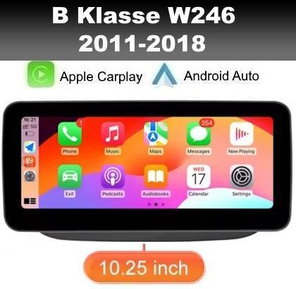 Mercedes B Klasse W246 navigatie apple carplay dab+ android, Auto diversen, Autonavigatie, Nieuw, Ophalen of Verzenden
