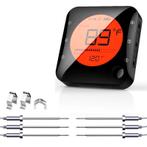 Jinutus Bluetooth Meat Food Thermometer Wireless Digital Gri, Verzenden, Nieuw