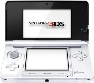 Nintendo 3DS Console (Ice White) (Nintendo 3DS) beschikbaar voor biedingen