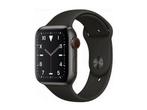 Apple Watch Series 5 44mm Cellular Titanium (Simlockvrij) -, Verzenden, Zo goed als nieuw