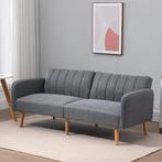 Slaapfunctie - ComfortHome - Compact - Stijlvol - Grijs, Huis en Inrichting, Banken | Bankstellen, Ophalen of Verzenden, Nieuw