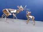 Swarovski - Beeldje - Doe & Fawn (Golden Shadow) - 1142843 -