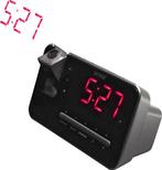 Denver CRP-618 - Wekkerradio met projectie - Zwart, Witgoed en Apparatuur, Wekkers, Verzenden, Nieuw