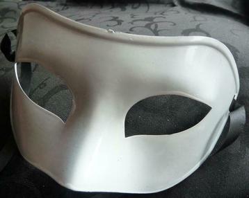 Venetiaans Klassiek Masker Wit