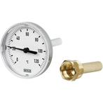-20 tot +60°C Aluminium Bimetalen Thermometer 100mm, Doe-het-zelf en Verbouw, Verzenden, Nieuw