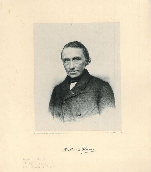 Portrait of Herman Antonie de Bloeme, Antiek en Kunst, Kunst | Etsen en Gravures