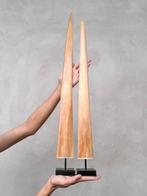 Geen reserveprijs - Indrukwekkend paar zwaardvisrostrums op, Antiek en Kunst