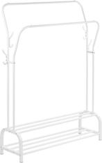 2dekans | ODADDY® Kledingrek Dubbel – Metaal – Met, Ophalen of Verzenden, Zo goed als nieuw