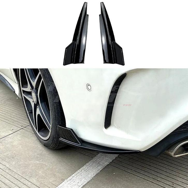 Rear Side Splitters For Mercedes CLA Class C117/X117 AMG, Auto-onderdelen, Carrosserie en Plaatwerk, Ophalen of Verzenden
