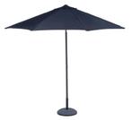 Parasol met een diameter van 300 cm in het zwart., Tuin en Terras, Verzenden, Nieuw