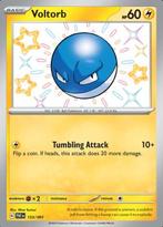 Voltorb 133/091 Paldean Fates, Ophalen of Verzenden, Nieuw, Losse kaart, Foil