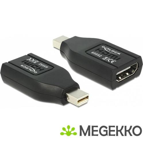 Delock 65552 Adapter mini DisplayPort 1.1 male > HDMI female, Computers en Software, Overige Computers en Software, Nieuw, Verzenden