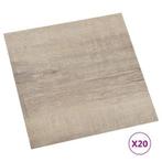 VidaXL vloerplanken, 20st, pvc taupe, 1,86m2, Diversen, Ophalen, Nieuw