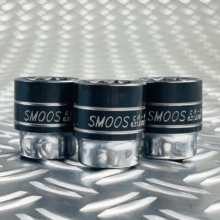 Smoos Losse 12-kants dop 32 mm met 1/2 opname - 3 stuks -, Doe-het-zelf en Verbouw, Gereedschap | Handgereedschap, Nieuw, Ophalen of Verzenden