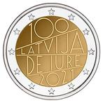 Letland 2 Euro Erkenning 2021, Postzegels en Munten, Munten | Europa | Euromunten, Verzenden