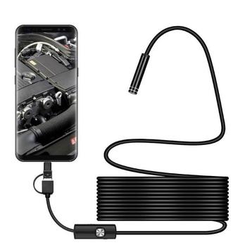 Endoscoop Camera 1 Meter - 7mm Inspectie Semi Flexibel Kabel beschikbaar voor biedingen