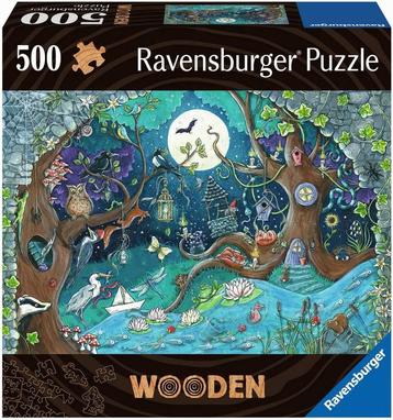 Houten Puzzel - Fantasy (500 stukjes) | Ravensburger - beschikbaar voor biedingen