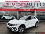 Volkswagen T-Roc 1.0 TSI 110PK R-LINE LED NAVI TREKHAAK DIGI, Auto's, Volkswagen, Wit, Handgeschakeld, Nieuw