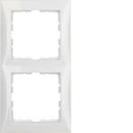 Berker S1 Afdekraam 2-voudig Polarwit 10128989