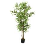 Kunstplant Bamboe 828 Bladeren 150 Cm Groen, Huis en Inrichting, Woonaccessoires | Kunstplanten en Kunstbloemen, Verzenden, Nieuw