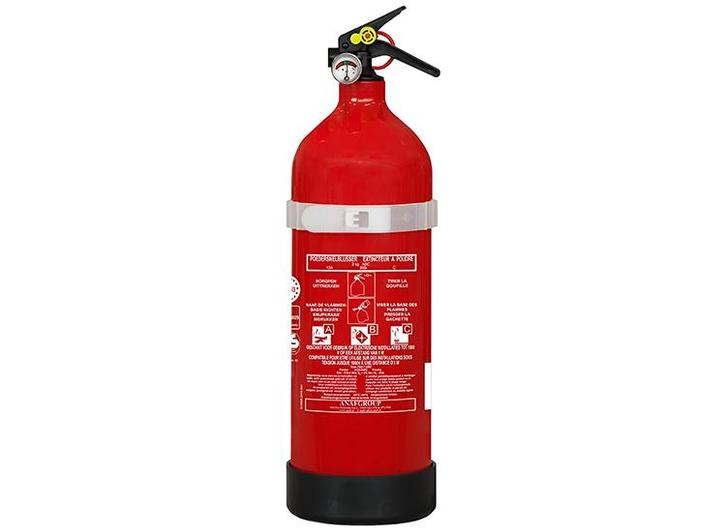 ANAF Poederblusser 2 kg – Geschikt voor Brandklassen A, B en, Huis en Inrichting, Brandblussers en Brandkasten, Nieuw, Verzenden