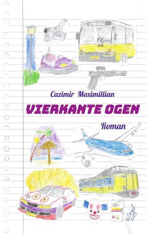 Vierkante ogen 9789464921199 Cazimir Maximillian, Boeken, Overige Boeken, Gelezen, Verzenden