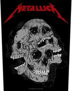 Metallica - Skulls - Backpatch officiële merchandise, Verzamelen, Ophalen of Verzenden, Nieuw, Kleding