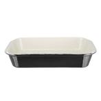 Vogue rechthoekige ovenschaal zwart 40,5x25cm, Verzenden, Nieuw