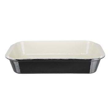 Vogue rechthoekige ovenschaal zwart 40,5x25cm beschikbaar voor biedingen