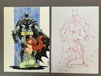 Jordi Tarragona - 2 Original drawing - Batman and Poison Ivy, Boeken, Nieuw
