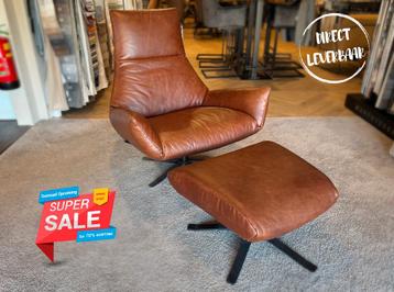 ***SALE*** Chill Line Draai Relaxfauteuil Wim + Voetenbank beschikbaar voor biedingen