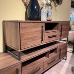 TV-Meubel Scuro - Bruin - Lamulux - Pronto Wonen, Ophalen of Verzenden, Nieuw, 100 tot 150 cm, Klassiek
