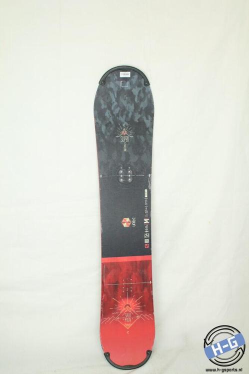 Refurbished - Snowboard - Salomon Super 8 - 154, Sport en Fitness, Snowboarden, Board, Gebruikt, Ophalen of Verzenden