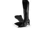 Manfield Laarzen in maat 42 Zwart | 15% korting, Kleding | Dames, Schoenen, Hoge laarzen, Verzenden, Zwart, Zo goed als nieuw