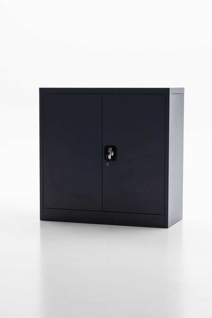 Draaideurkast model laag 90x42x90cm Staal, Huis en Inrichting, Kasten | Roldeurkasten en Archiefkasten, Meerdere deuren, Met slot