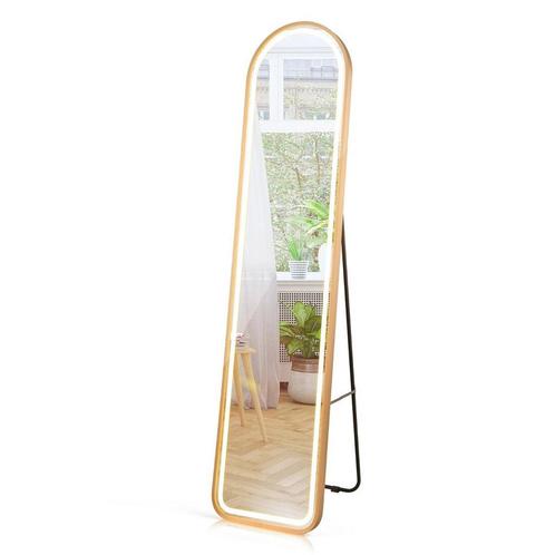 Tweedekans | Coast Wandspiegel met Standaard - Met, Huis en Inrichting, Woonaccessoires | Spiegels, Zo goed als nieuw, Ophalen of Verzenden