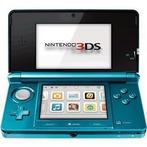 Nintendo 3DS - Blauw - Glanzend 3DS  /*/, Spelcomputers en Games, Blauw, Ophalen of Verzenden, Zo goed als nieuw