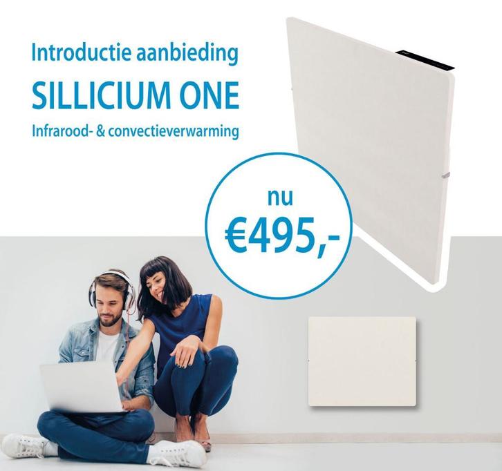 Climastar Sillicium One - Infrarood+Convector verwarming, Doe-het-zelf en Verbouw, Verwarming en Radiatoren, 800 watt of meer
