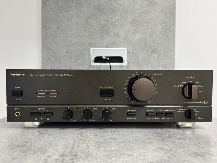 Technics - SU-V470 PXS Cap. Solid state geïntegreerde, Audio, Tv en Foto, Radio's