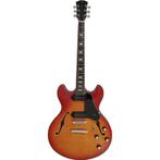 (B-Stock) Sire Larry Carlton H7V Cherry Sunburst semi-akoest, Muziek en Instrumenten, Verzenden, Nieuw